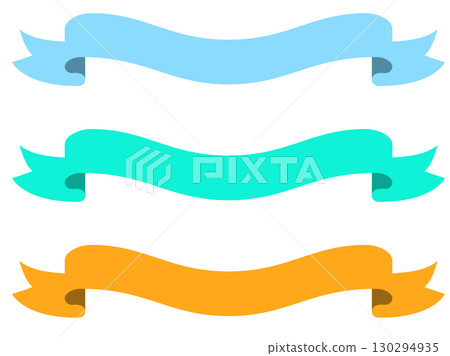 Ribbon simple frame Ribbon simple frame 130294935
