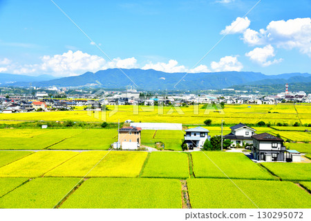 View of Nozawa and Nakagomi Stations in Saku City, Nagano Prefecture (Saku City, Nagano Prefecture) [September 2025] 130295072