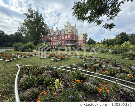 Old, historic, beautiful castle and gardens - Furst Puckler Park in Bad Muskau Old, historic, beautiful castle and gardens - Furst Puckler Park in Bad Muskau 130295385