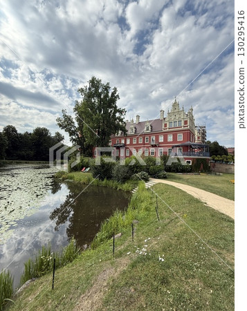 Old, historic, beautiful castle and gardens - Furst Puckler Park in Bad Muskau Old, historic, beautiful castle and gardens - Furst Puckler Park in Bad Muskau 130295416