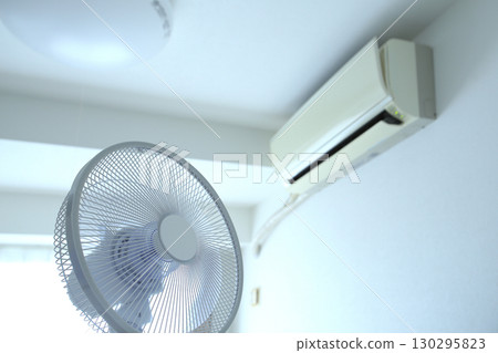 Air conditioning and fans in the room 130295823