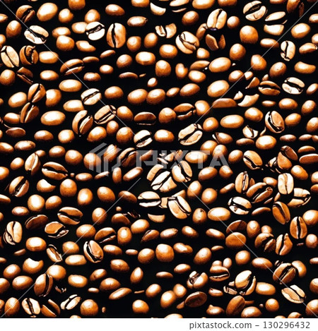 background from roasted coffee beans background from roasted coffee beans 130296432