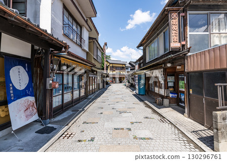 Kawagoe City, Saitama Prefecture, a popular tourist spot, sunny Kashiya Yokocho 130296761
