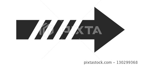 Arrow symbol right direction pointer 130299368