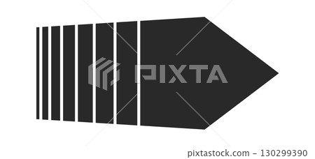 Abstract arrow download symbol design 130299390