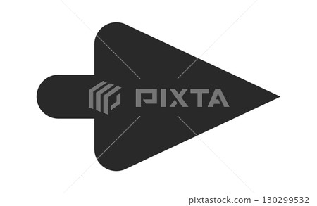 Black bold cursor sign design Black bold cursor sign design 130299532