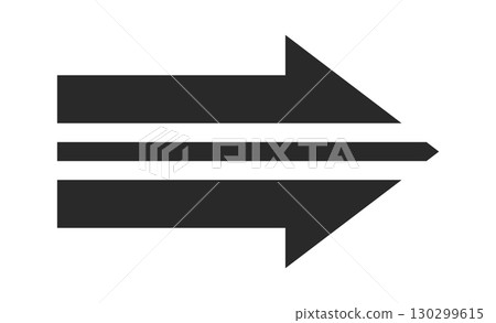 Direction arrow black pointer design 130299615