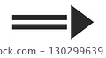 Two stripes triangle arrow design 130299639