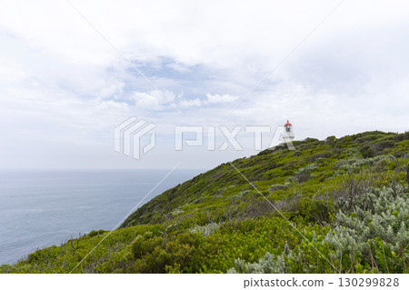 Cape Schanck Lighthouse with blue sky in Mornington Peninsula, Victoria, Australia Cape Schanck Lighthouse with blue sky in Mornington Peninsula, Victoria, Australia 130299828