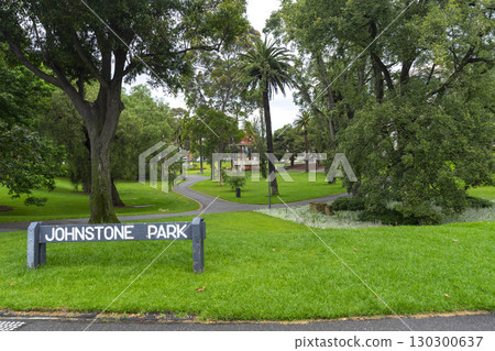 Lush green tree in Johnstone Park in Geelong, Australia. Lush green tree in Johnstone Park in Geelong, Australia. 130300637
