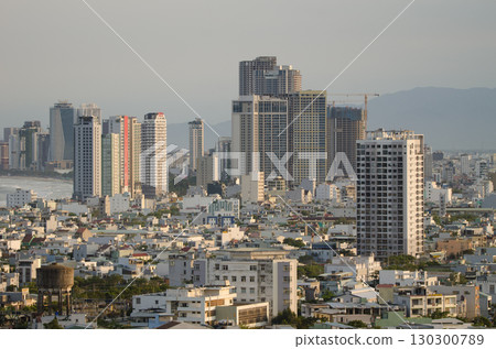 Skyscrapers in Da Nang city. Skyscrapers in Da Nang city. 130300789