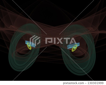 Imaginatory fractal abstract background Image 130301999