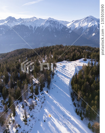 Ski Resort in the Bavarian Alps, Germany Ski Resort in the Bavarian Alps, Germany 130303690