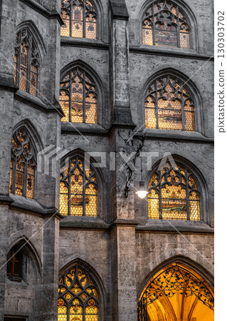 Munich Neues Rathaus at Marienplatz Munich Neues Rathaus at Marienplatz 130303702