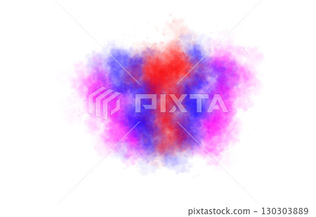 Colorful red blue and magenta smoke cloud on transparent background with soft diffusion isolated in vertical shape and glowing texture Colorful red blue and magenta smoke cloud on transparent background with soft diffusion isolated in vertical shape and glowing texture 130303889