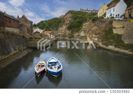 Staithes sheltered harbour on the North Yorkshire coast Staithes sheltered harbour on the North Yorkshire coast 130303982
