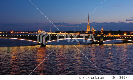 Peter and Paul Fortress and Troitskiy bridge 130304984