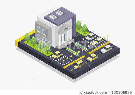 Isometric bank 130306939