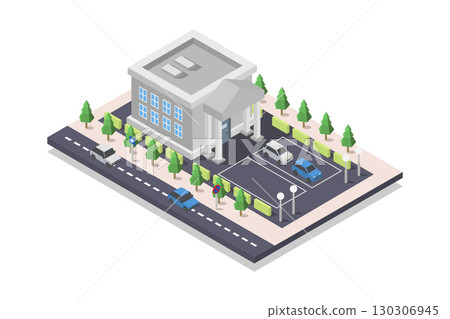 Isometric bank 130306945