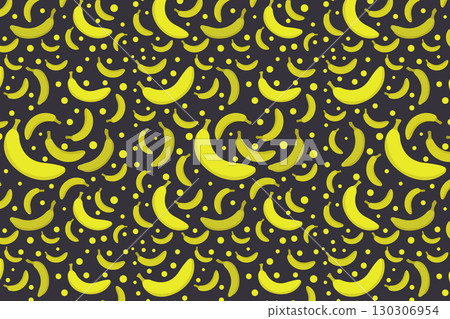 Banana Pattern 130306954