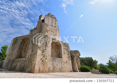 Magne Tower, an ancient Roman ruin in Nîmes, France (photographed on August 14, 2025) Magne Tower, an ancient Roman ruin in Nîmes, France (photographed on August 14, 2025) 130307721