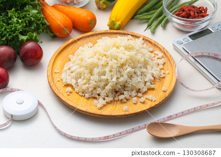 低碳水化合物飲食花椰菜飯 130308687