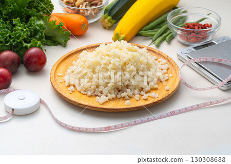 低碳水化合物飲食花椰菜飯 130308688