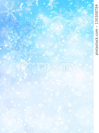 水彩風格雪圖案背景 水彩風格雪圖案背景 130308784
