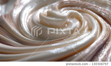 Shiny pearlescent swirl luxury texture background 130308797