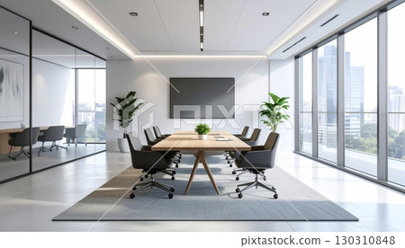 現代辦公室的商務會議 現代辦公室的商務會議 130310848