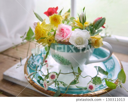 Rose in a cup Rose in a cup 130311013