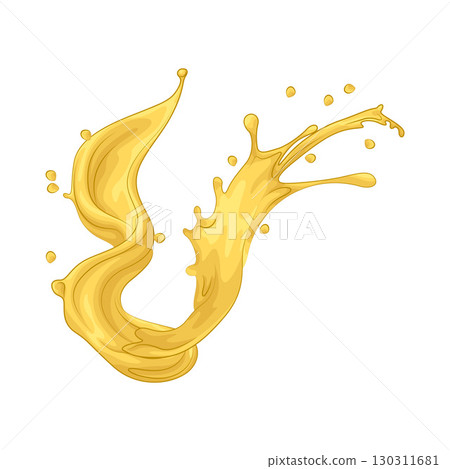 Illustration of Lemon splash Illustration of Lemon splash 130311681