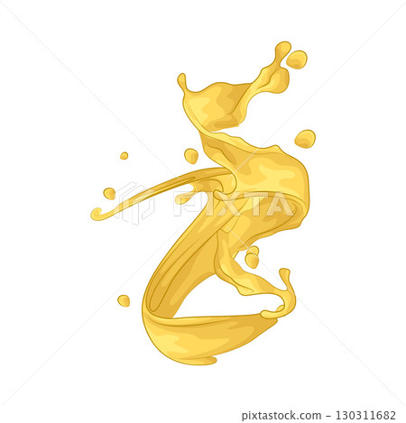 Illustration of Lemon splash Illustration of Lemon splash 130311682