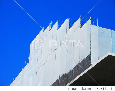 埼玉縣川口市政府新辦公大樓二期工程施工現場 130311921