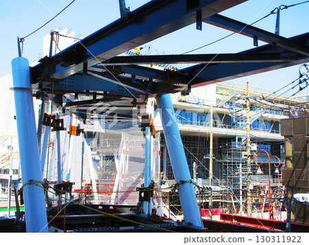 埼玉縣川口市政府新辦公大樓二期工程施工現場 埼玉縣川口市政府新辦公大樓二期工程施工現場 130311922