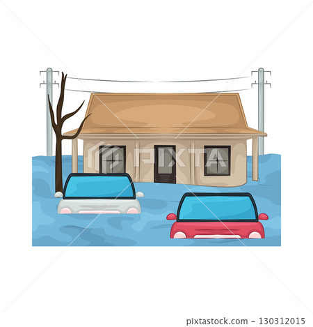 Illustration of Flood Illustration of Flood 130312015
