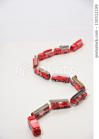 Fire engine large-scale disaster prefectural support unit image Fire engine large-scale disaster prefectural support unit image 130312199