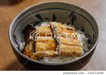 Grilled eel on rice Grilled eel on rice 130312699