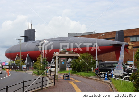 日本海上自衛隊吳博物館（鐵鯨博物館）的實際潛水艇展覽 130312899