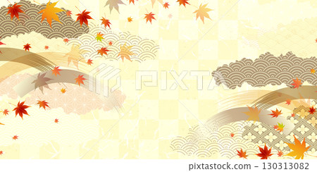 Autumn leaves landscape background 130313082