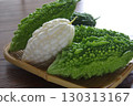 Bitter melon, bitter gourd, white and green bitter melon 130313167