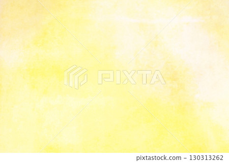 Yellow mottled Japanese paper style background material 130313262