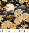 日式新年賀卡模板 130313335