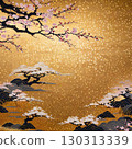 感覺日本紙紋理的插圖 130313339