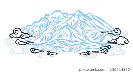 德納利峰上空飄過的雲朵。 (美國阿拉斯加州德納利峰/麥金利山) 德納利峰上空飄過的雲朵。 (美國阿拉斯加州德納利峰/麥金利山) 130314820