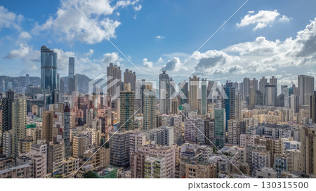 Aug 30 2025 Urban Skyline View Over Sham Shui Po District 130315500