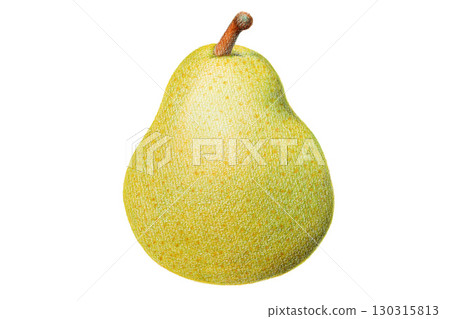 用色鉛筆繪製的法國 130315813