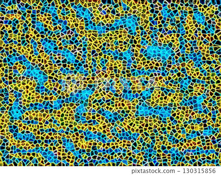 Vibrant abstract blue and yellow mosaic pattern for modern digital backgrounds Vibrant abstract blue and yellow mosaic pattern for modern digital backgrounds 130315856