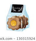 Orange jam chocolate cookies 130315924