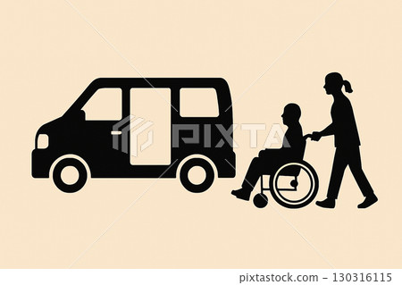 Day service shuttle car and wheelchair care for those requiring care 130316115